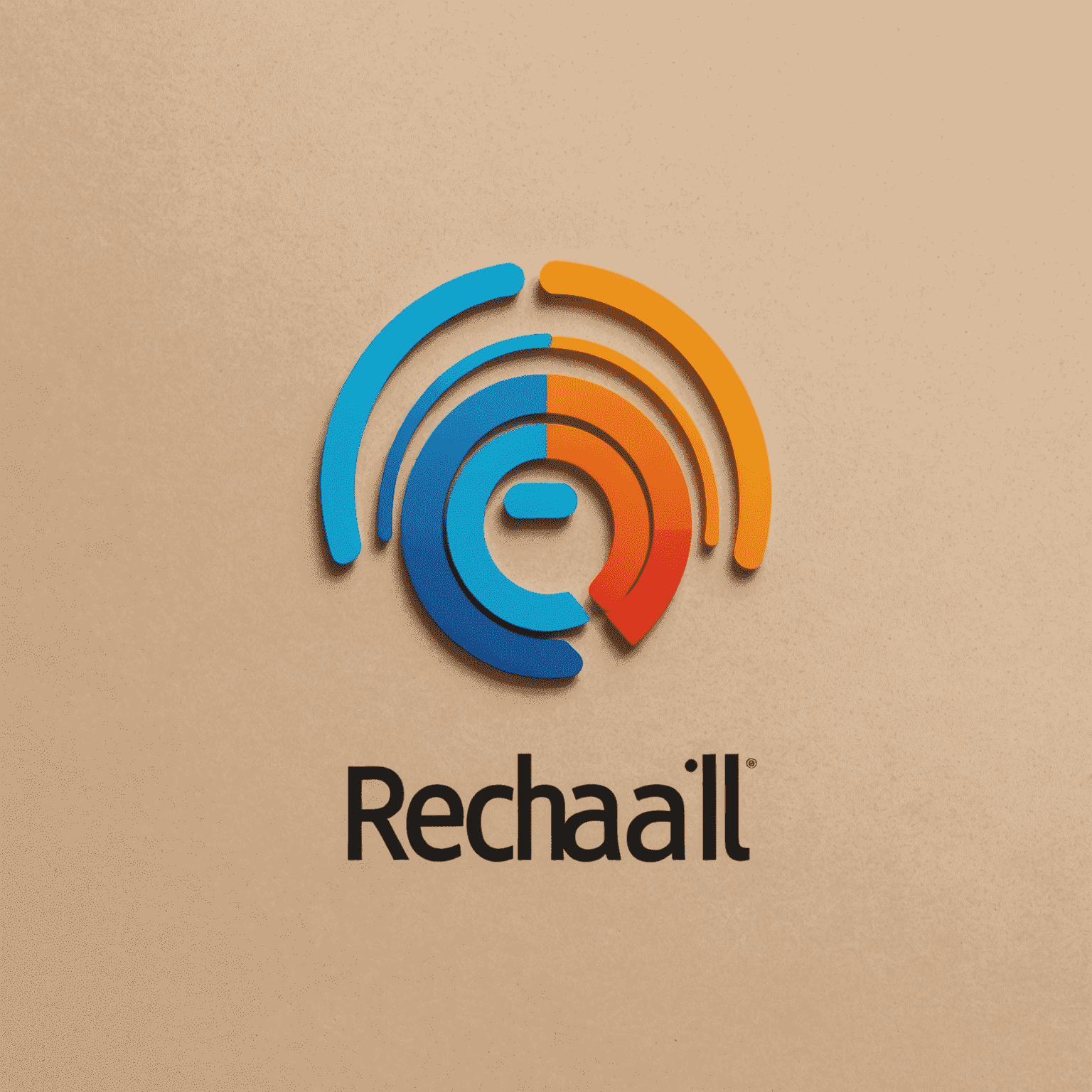شعار rechacali_com يظهر رمزًا مجردًا لشريحة SIM مع خطوط اتصال 5G